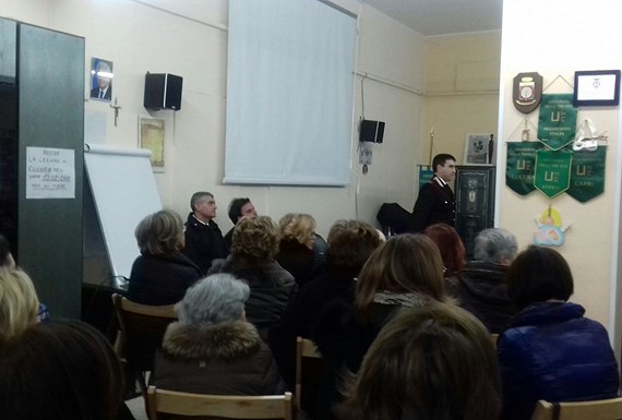 L'Unitré incontra i Carabinieri di Andria