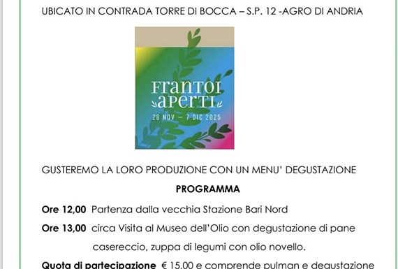 Visita guidata alle Terre di Traiano