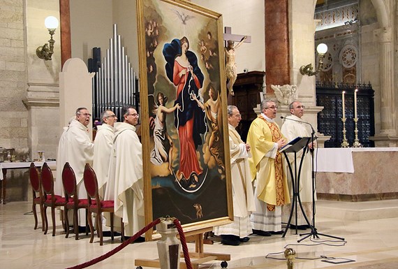 Messa solenne a Maria che scioglie i nodi