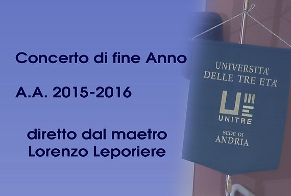 Concerto di fine anno diretto dal M° Leporiere