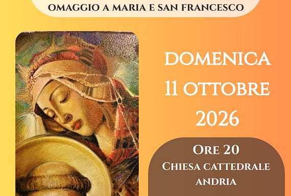 Anima Mea omaggio a Maria e a San Francesco